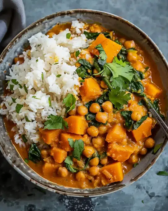 Sweet Potato and Chickpea Curry 6 Sweet Potato and Chickpea Curry