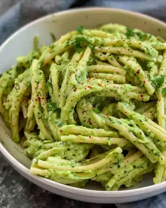 The Best Avocado Pasta