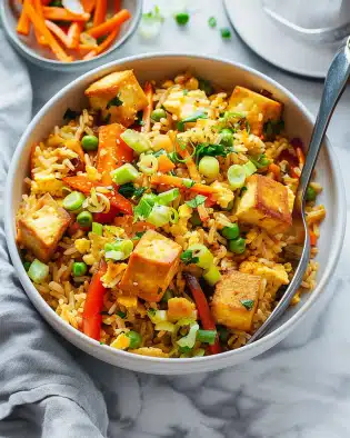 Tofu Fried Rice