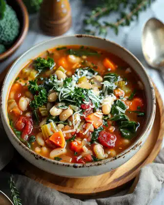 Winter Minestrone Soup