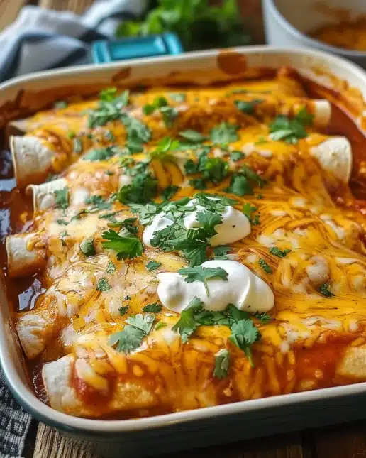Delicious Chicken Enchiladas