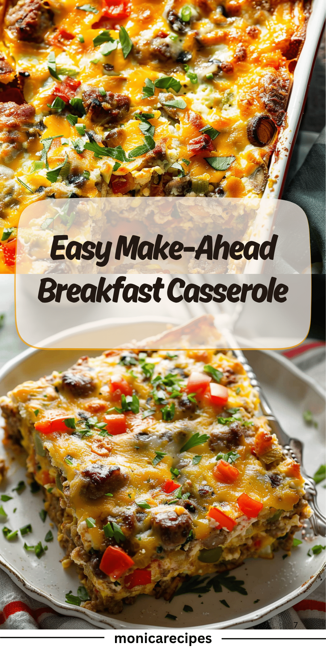 Easy Make Ahead Breakfast Casserole