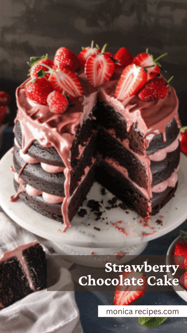 Strawberry Chocolate Cake