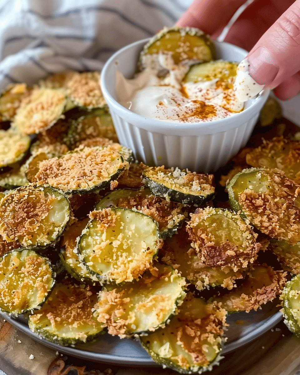 Air Fryer Fried Pickles