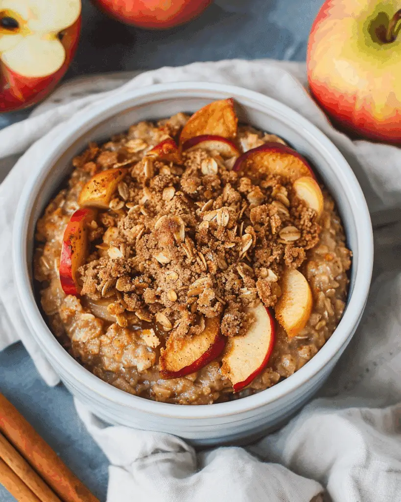 Apple Baked Oats