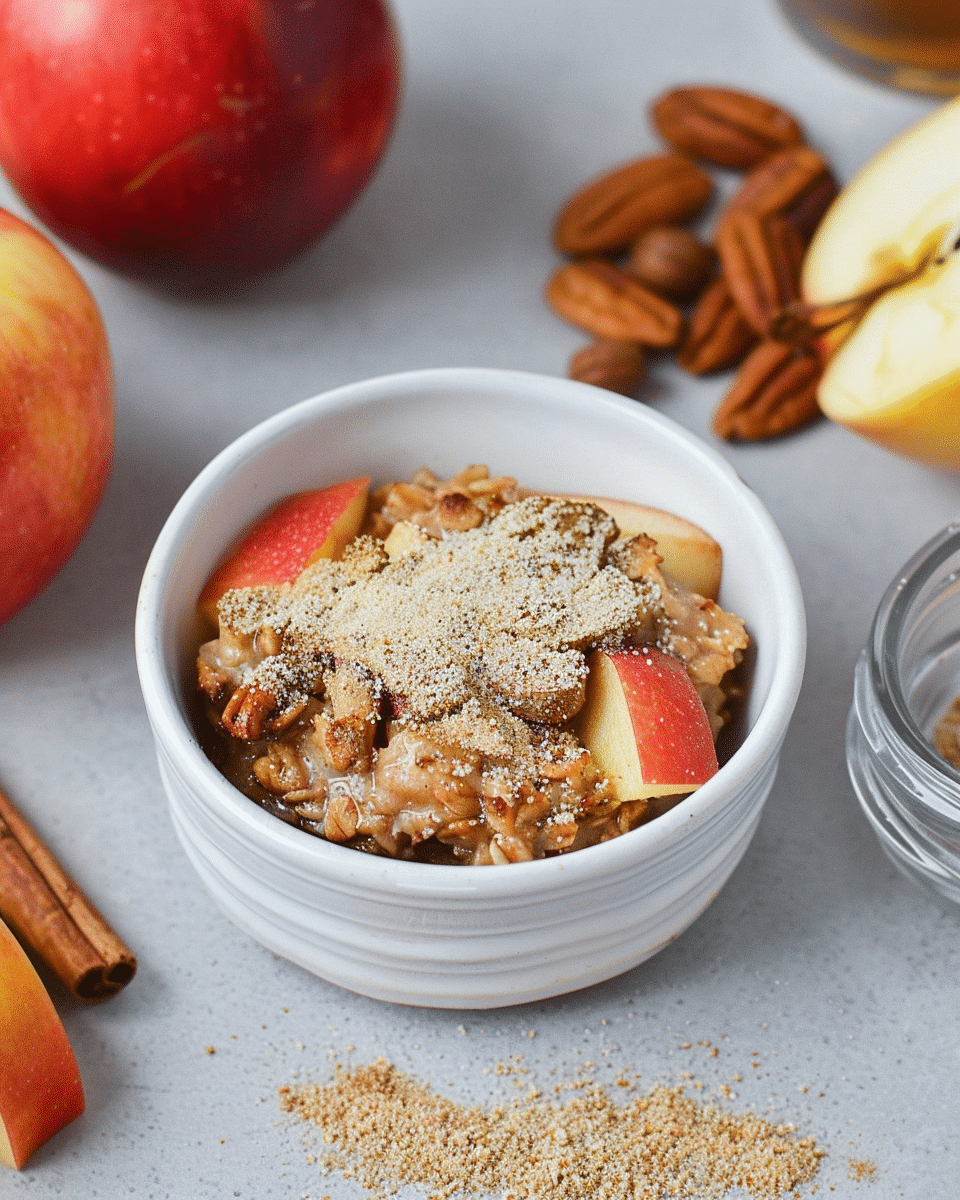 Apple Baked Oats