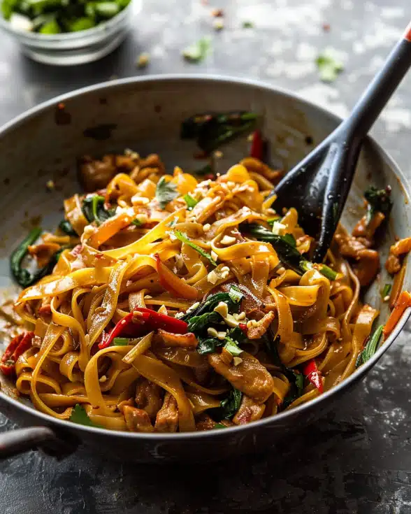 Better Than Takeout Thai Drunken Noodles.