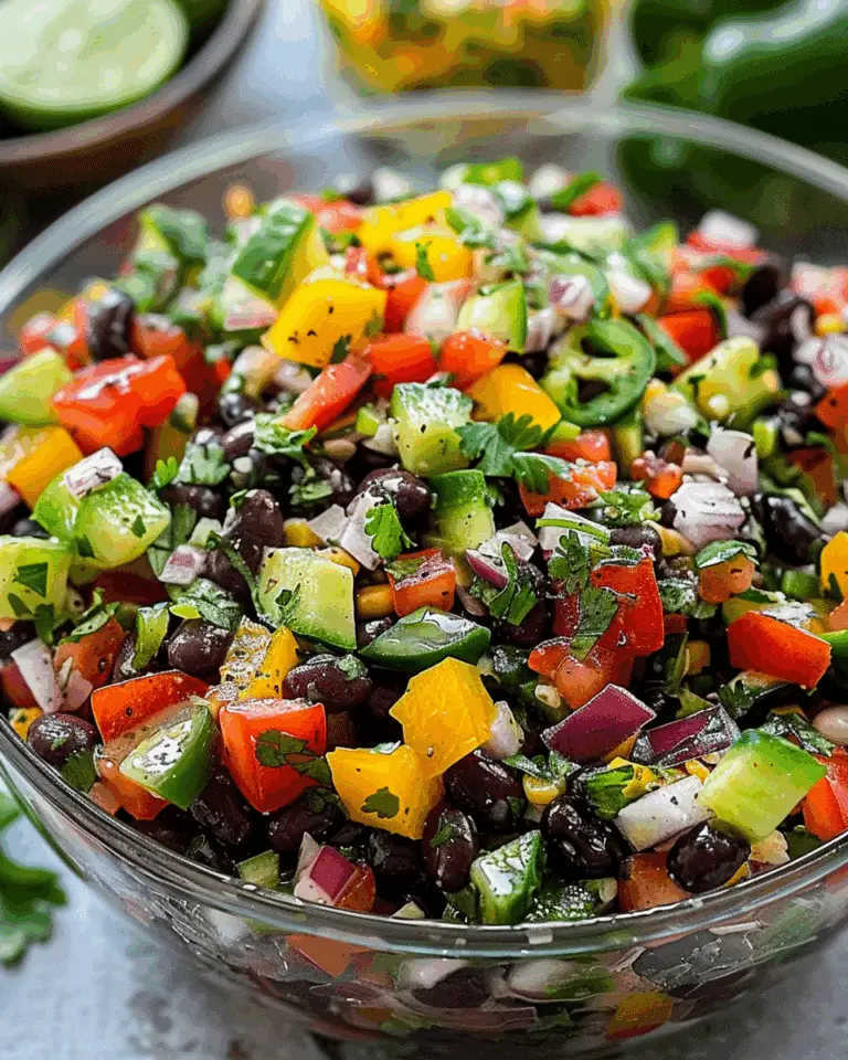 Black Bean Chopped Salad