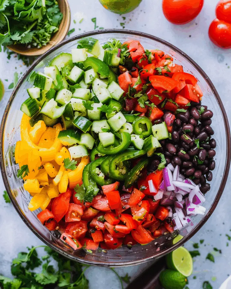 Black Bean Chopped Salad