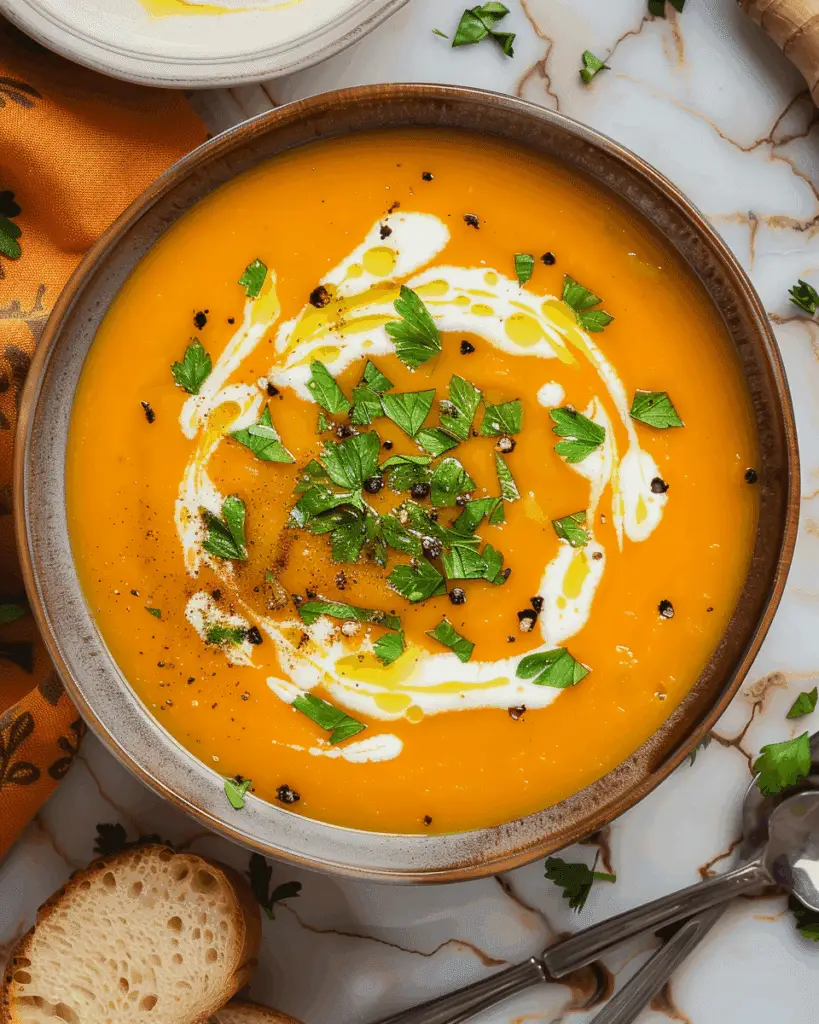Carrot Ginger Soup