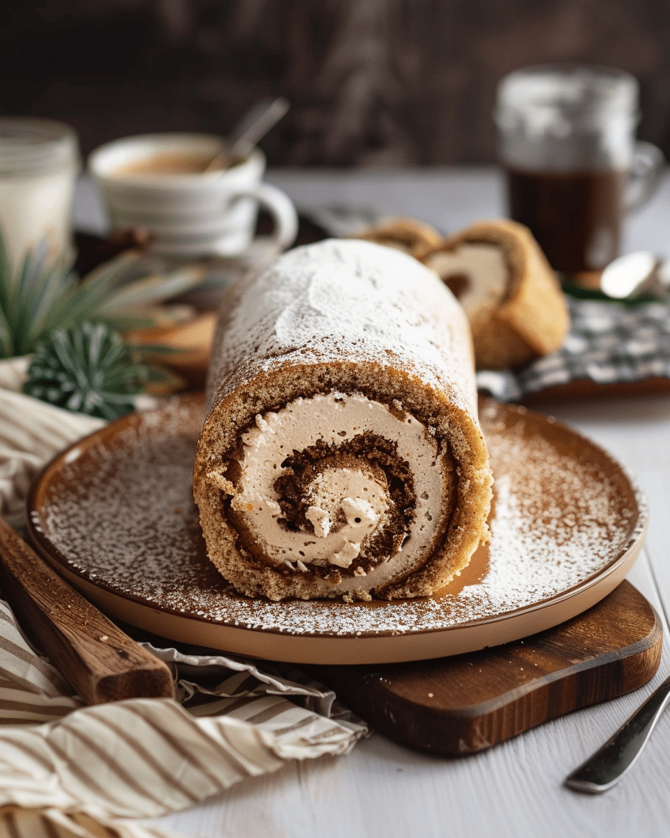 Coffee Swiss Roll