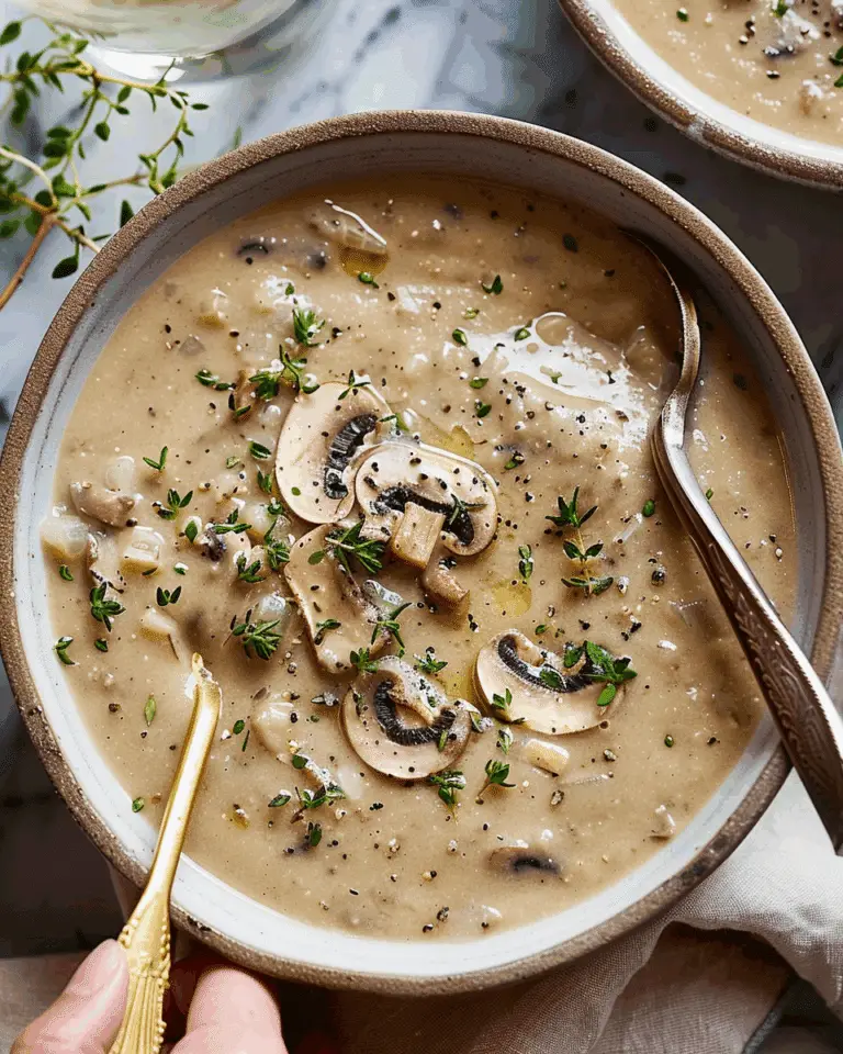 Creamy Mushroom Soup