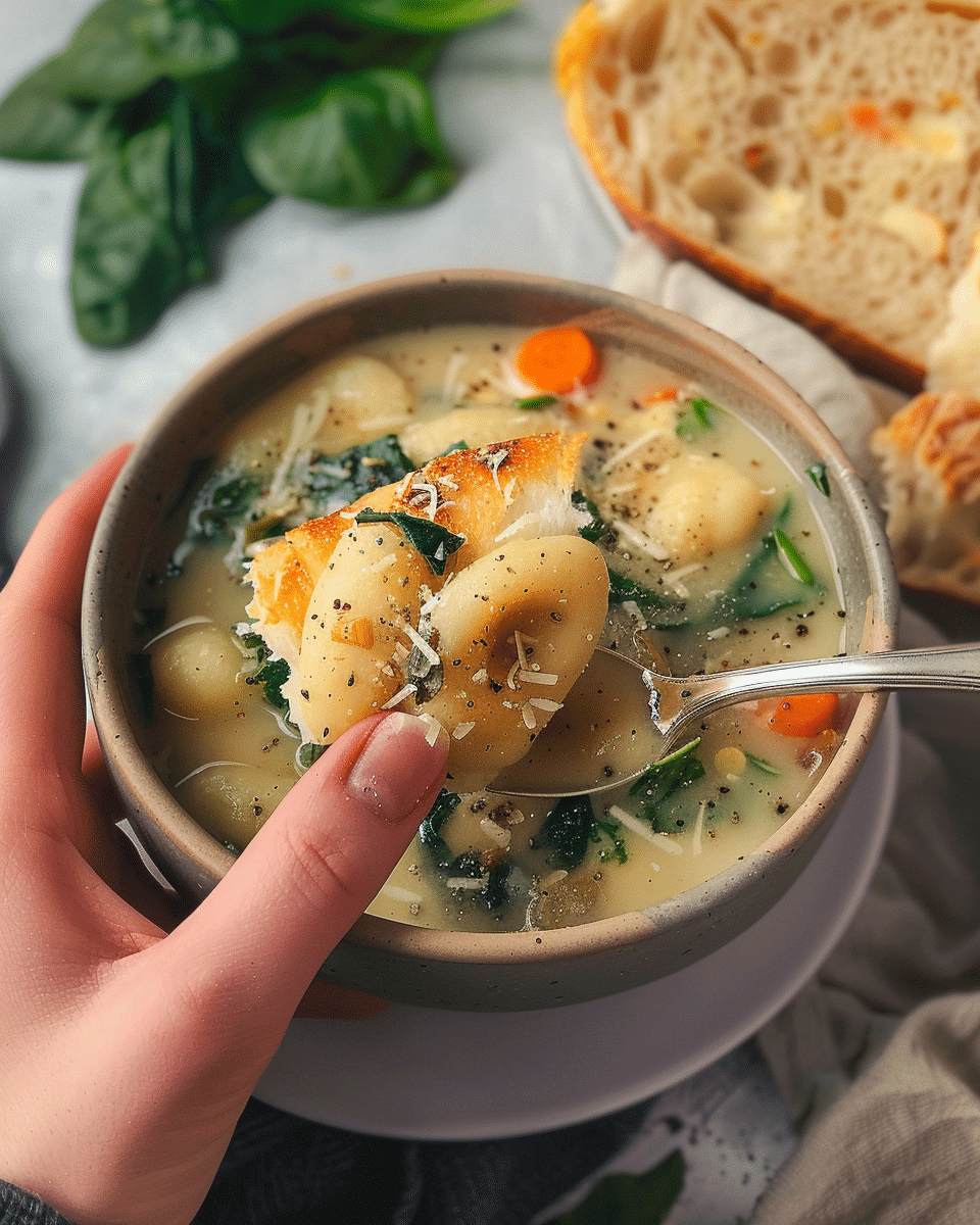 Creamy Vegan Gnocchi Soup