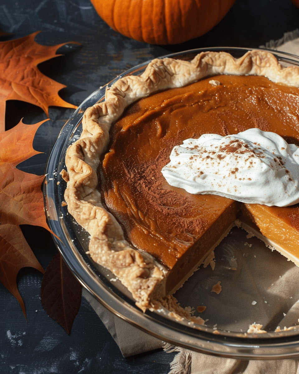 Dairy Free Pumpkin Pie