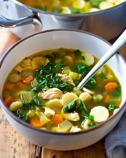 Easy Chicken Vegetable Soup
