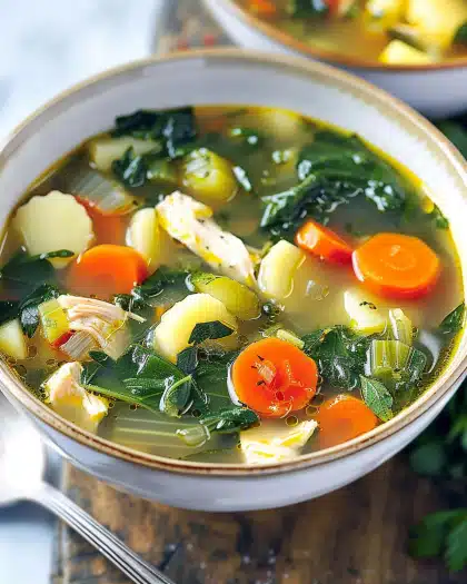 Easy Chicken Vegetable Soup