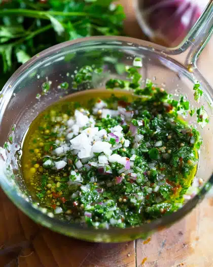 Easy Chimichurri Sauce