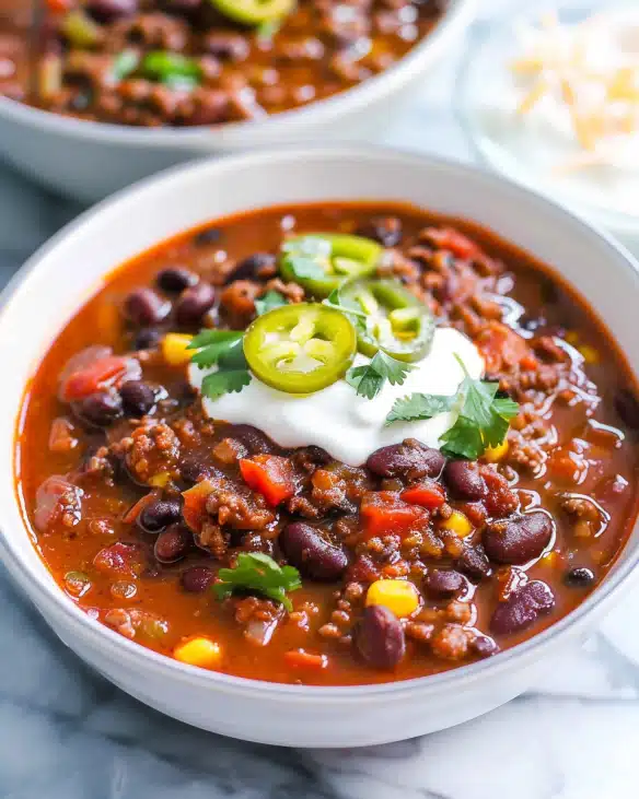 Easy Chipotle Bean Chili