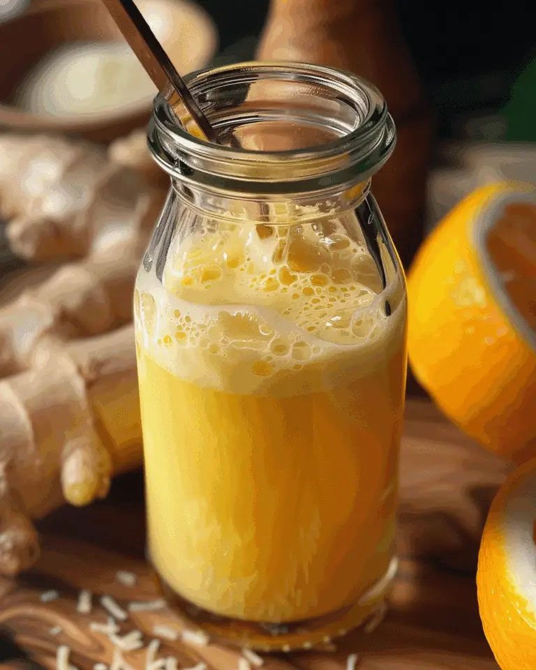 Easy Homemade Ginger Shots Recipe