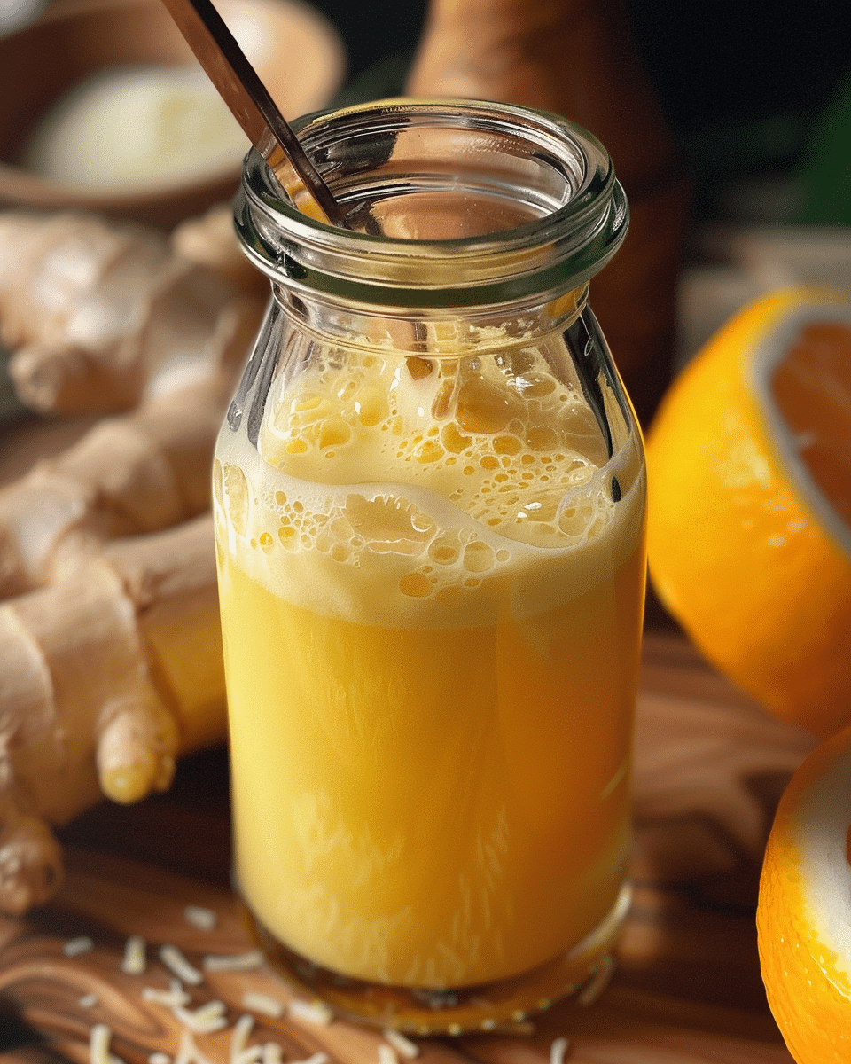 Easy Homemade Ginger Shots Recipe