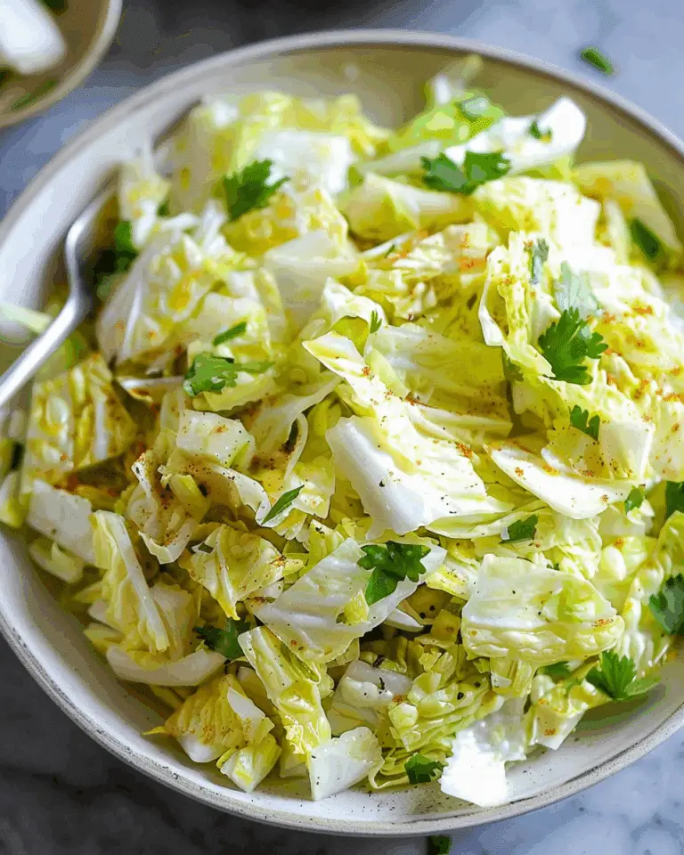 Easy Napa Cabbage Salad