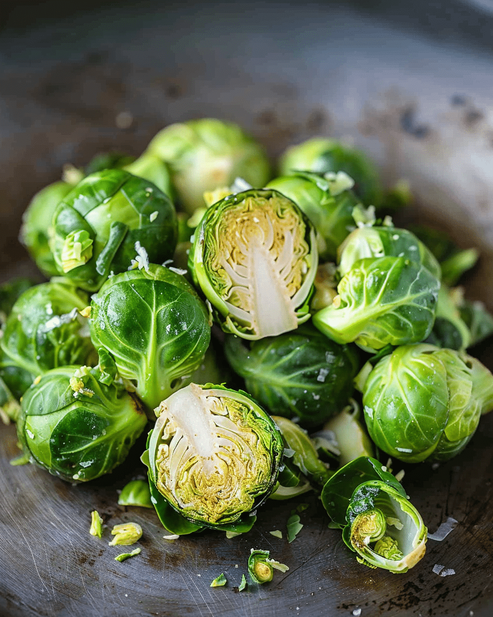 Easy Sauteed Brussels Sprouts