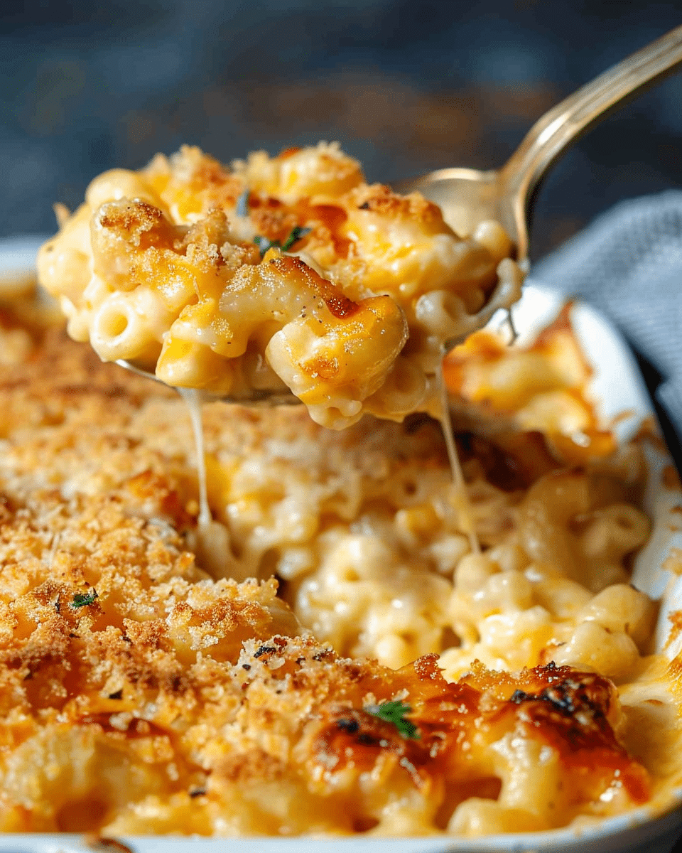 Easy Southern Style Baked Mac and Cheese