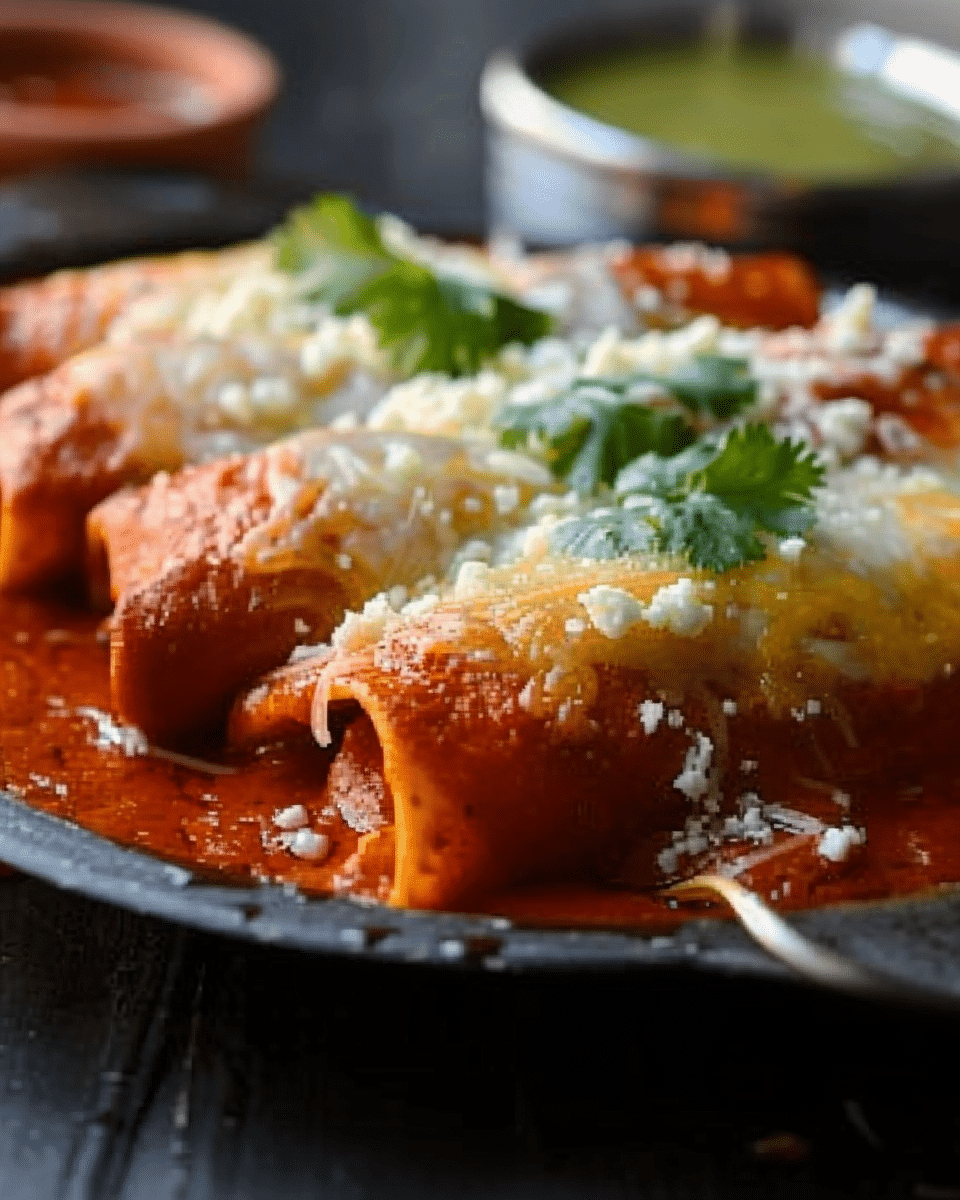 Enchiladas Divorciadas - A Cozy Mexican Classic