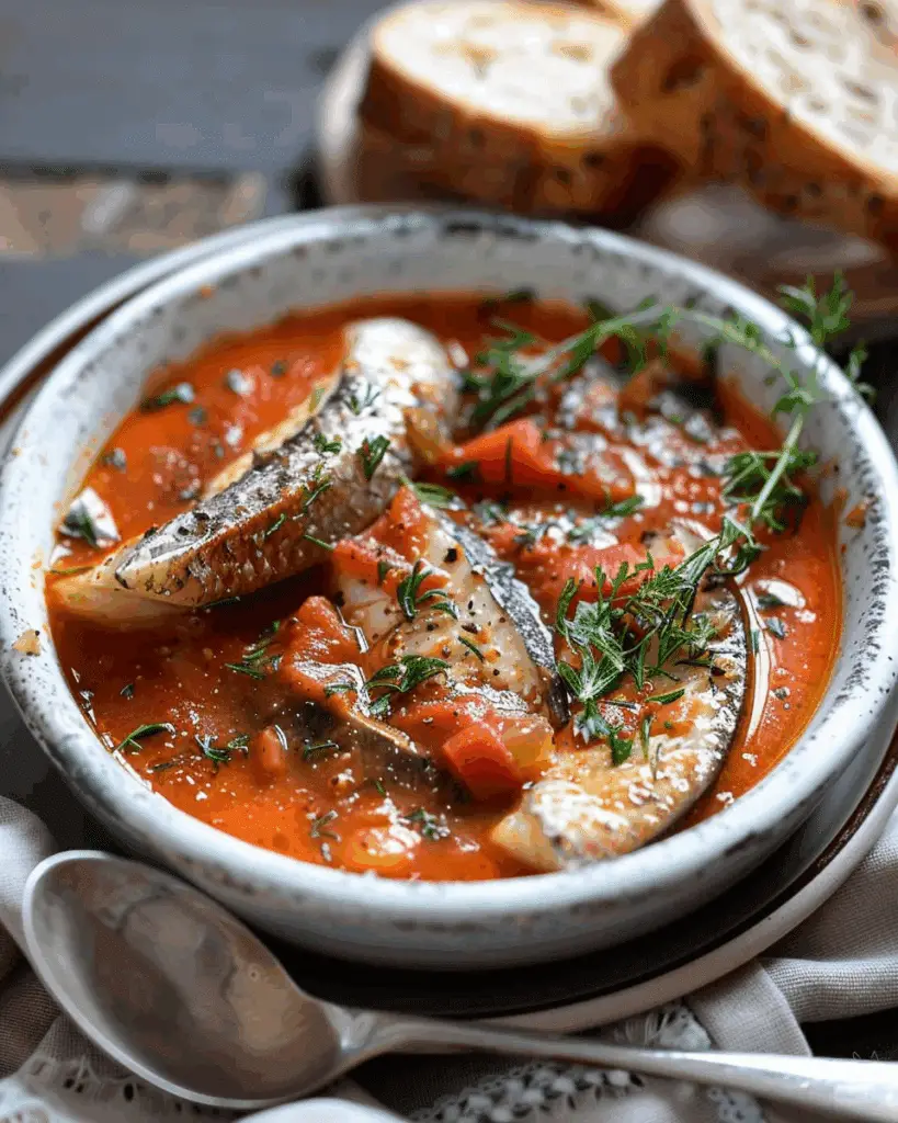 Fisherman’s Sardine Stew