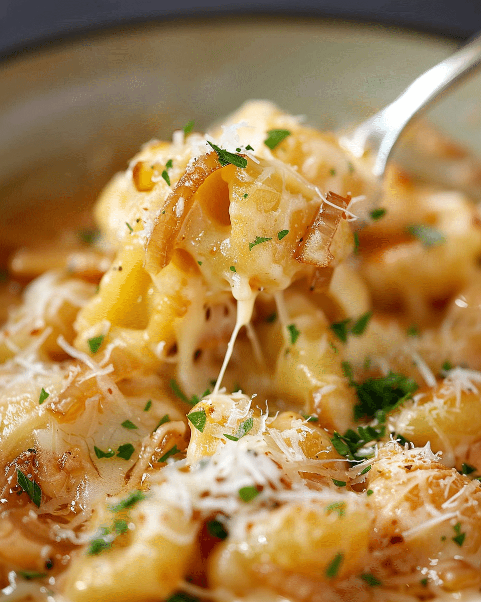 French Onion Gnocchi