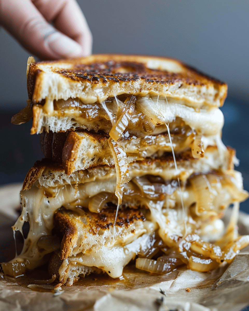 French Onion Grilled Cheese