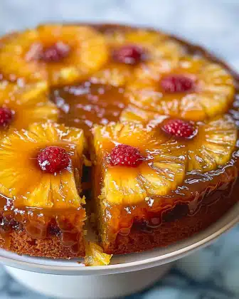 Fresh Pineapple Upside Down Cake