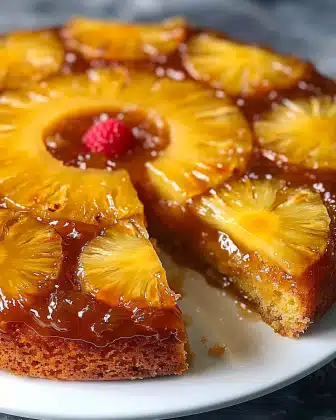 Fresh Pineapple Upside Down Cake