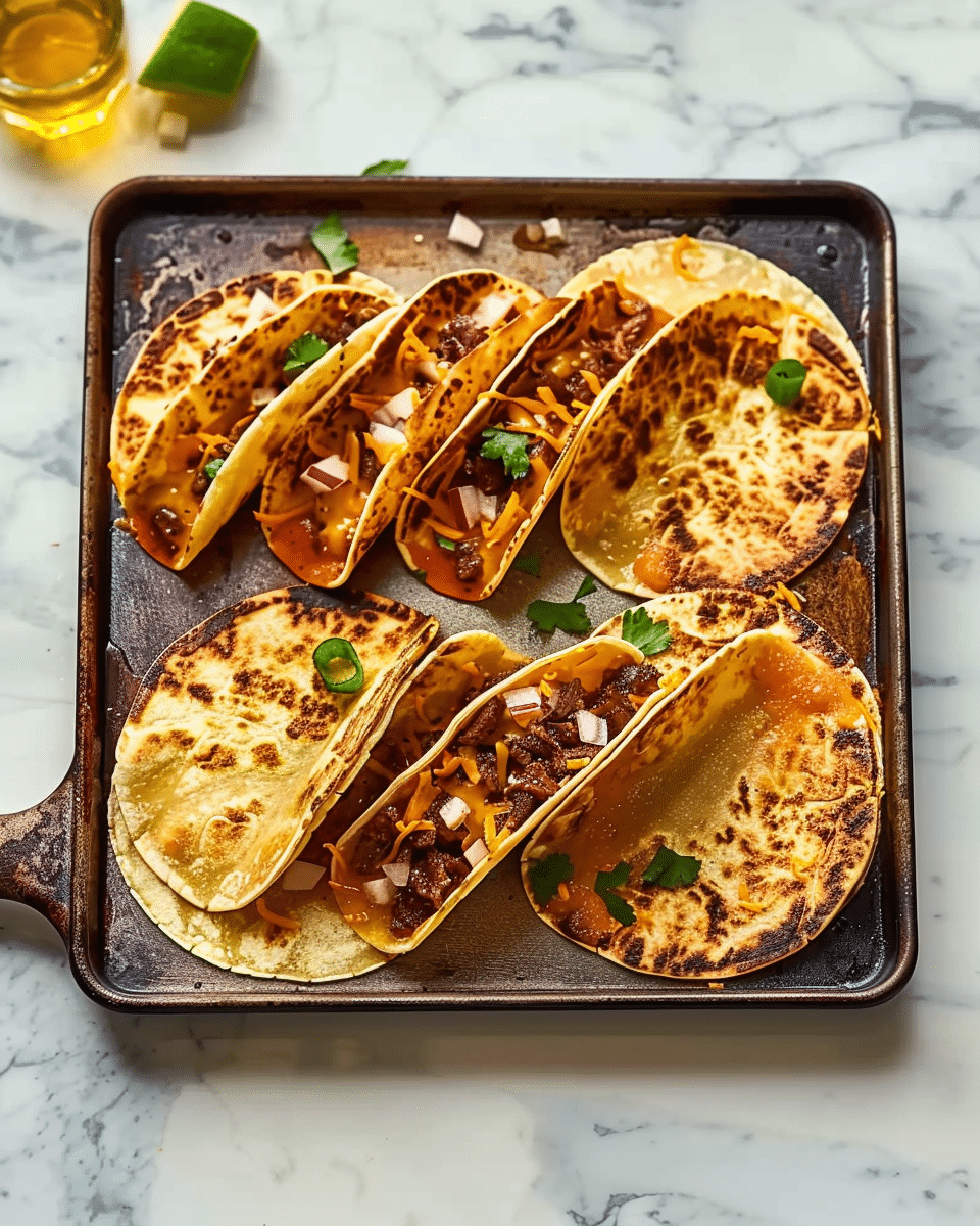 Fried Beef Tacos
