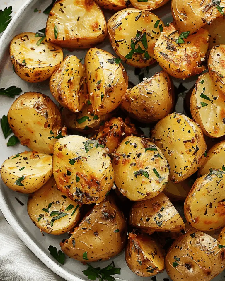 Garlic Roasted Potatoes – Crispy, Golden & Irresistible
