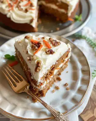 Homemade Carrot Cake 6 Homemade Carrot Cake