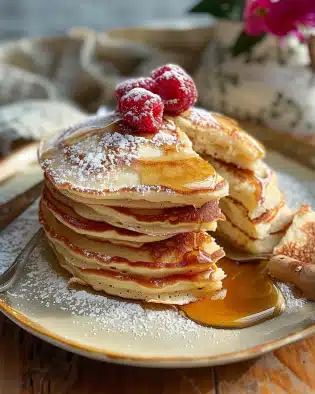 Homemade Fluffy Buttermilk Pancakes 6 Homemade Fluffy Buttermilk Pancakes