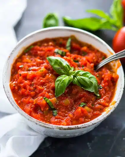 Homemade Marinara Sauce