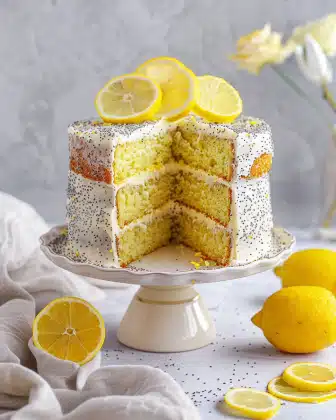 Lemon Poppy Seed Cake