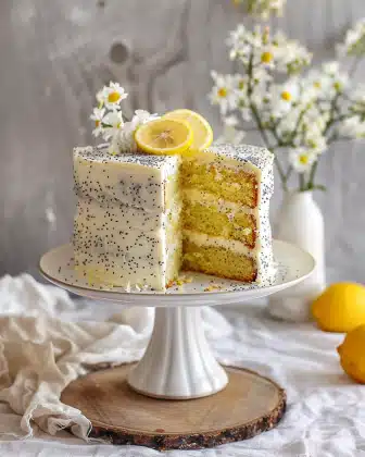 Lemon Poppy Seed Cake 6 Lemon Poppy Seed Cake