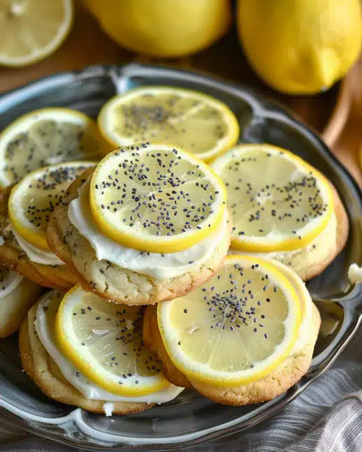 Lemon Poppyseed Sunshine Cookies