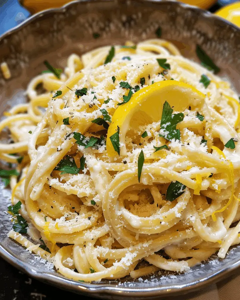Lemon Ricotta Pasta Creamy, Fresh, and Easy Dinner