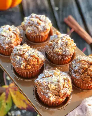 Maple Pumpkin Spice Muffins