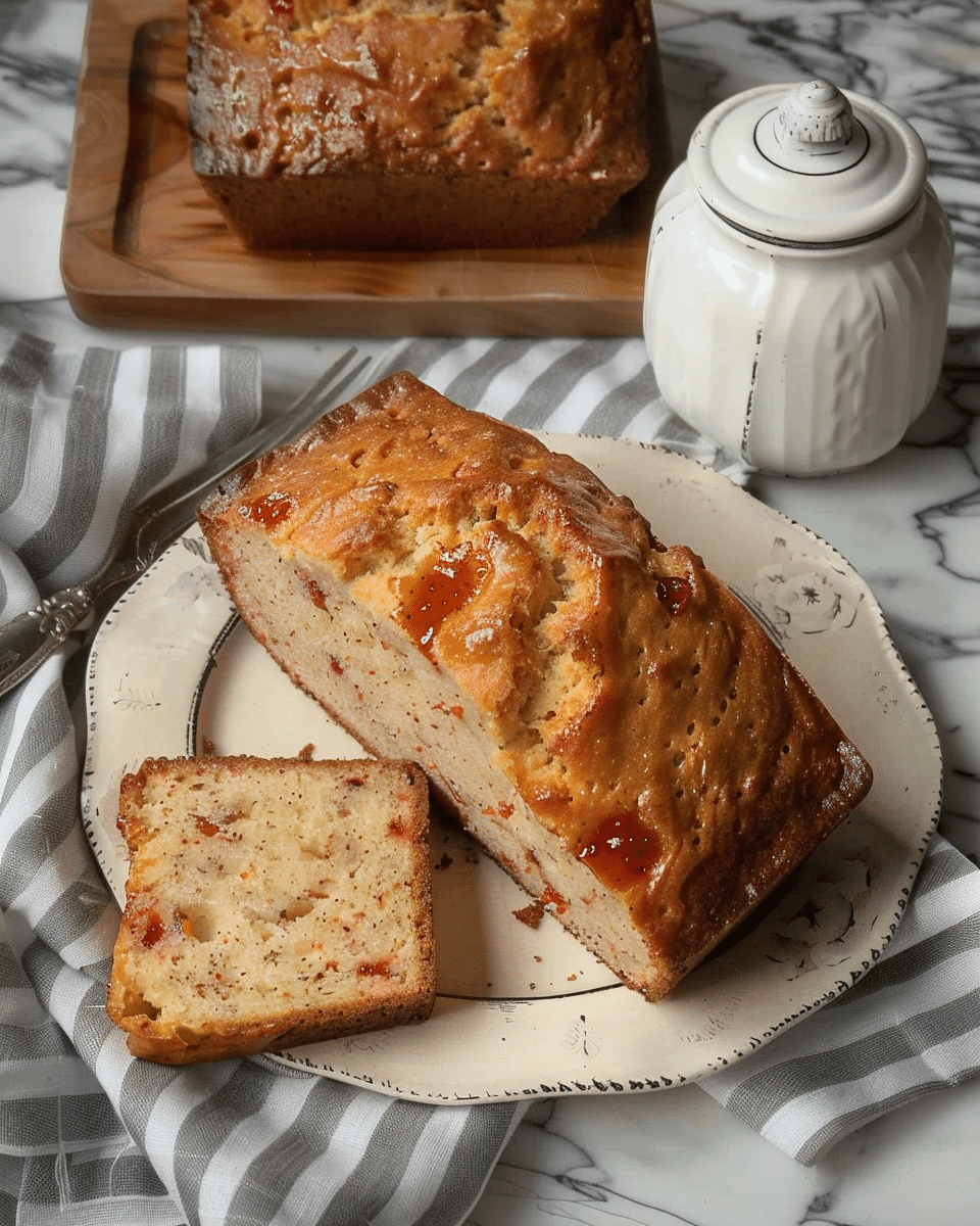 Pepper Jelly Quick Bread