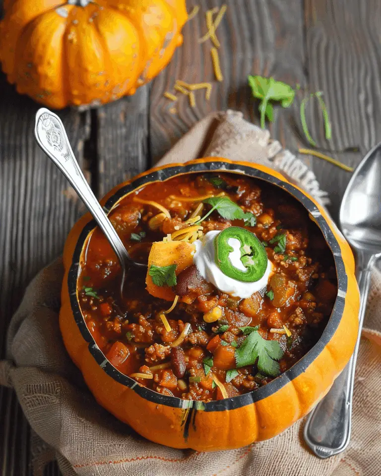 Pumpkin Chili