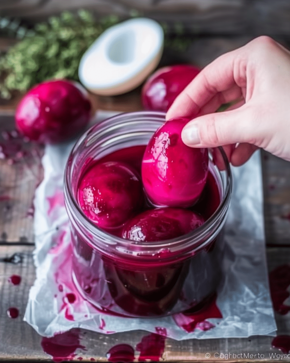 Red Beet Eggs