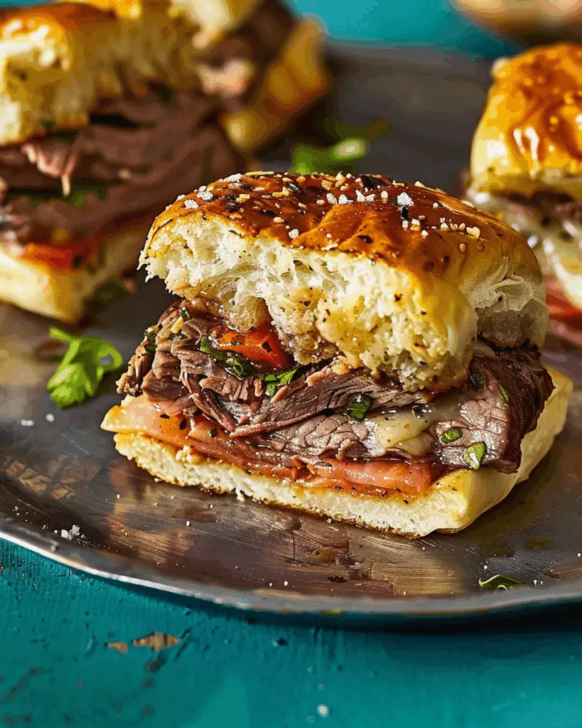 Roast Beef Sliders