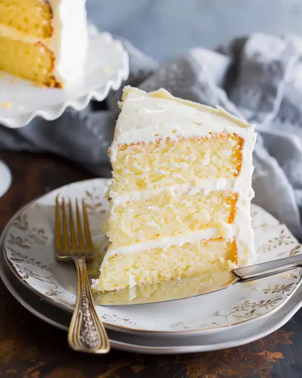 Simple Moist Vanilla Cake Recipe