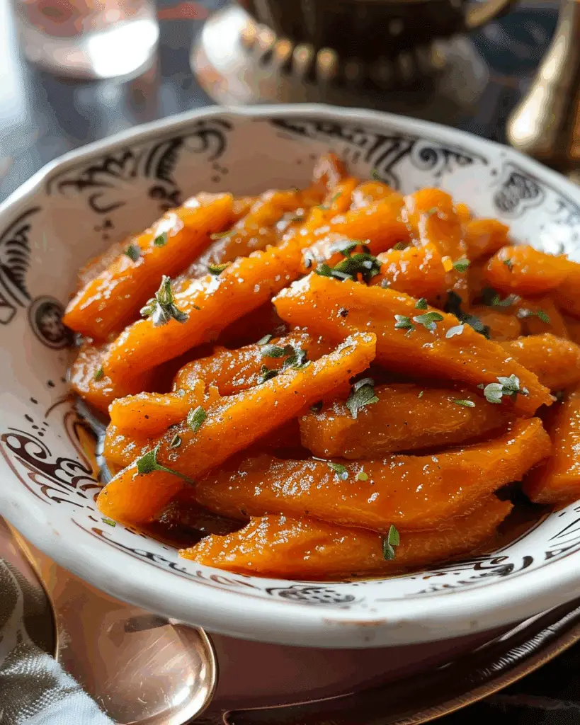 Slow Cooker Maple & Brown Sugar Glazed Carrot Recipe – Cozy Holiday Side