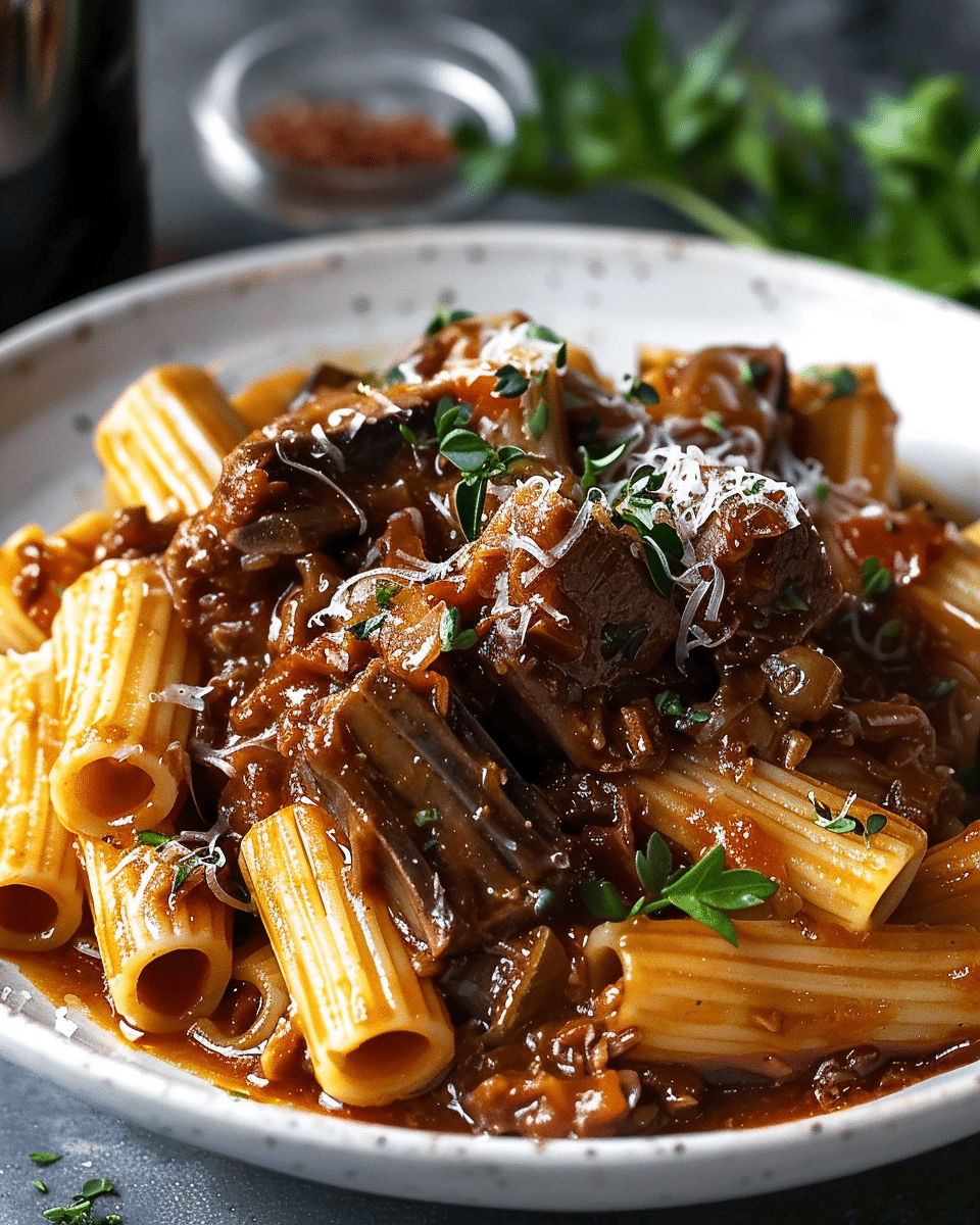 Slow Cooker Short Rib Ragu